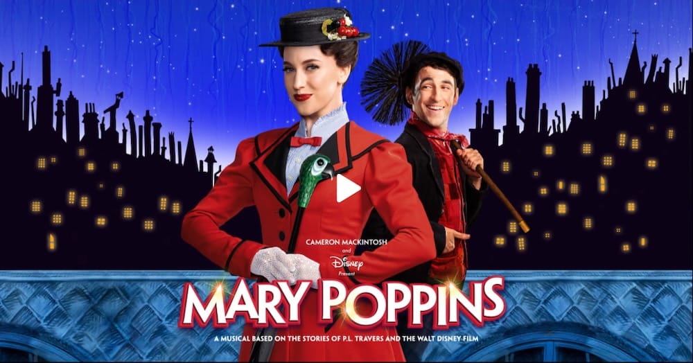 Trailer for Mary Poppins musical tour with sound from Autograph